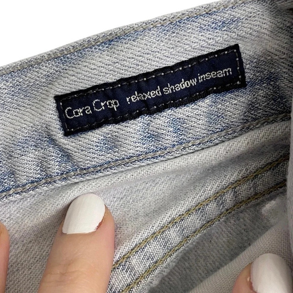 Citizens Of Humanity Cora Crop Relaxed Shadow Inseam Jeans Waist 27 Womens Small - Picture 11 of 16